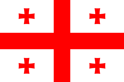 Flagge von Georgien