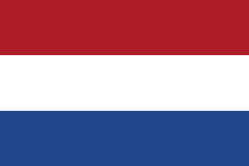 Flagge von Niederlande (Holland)